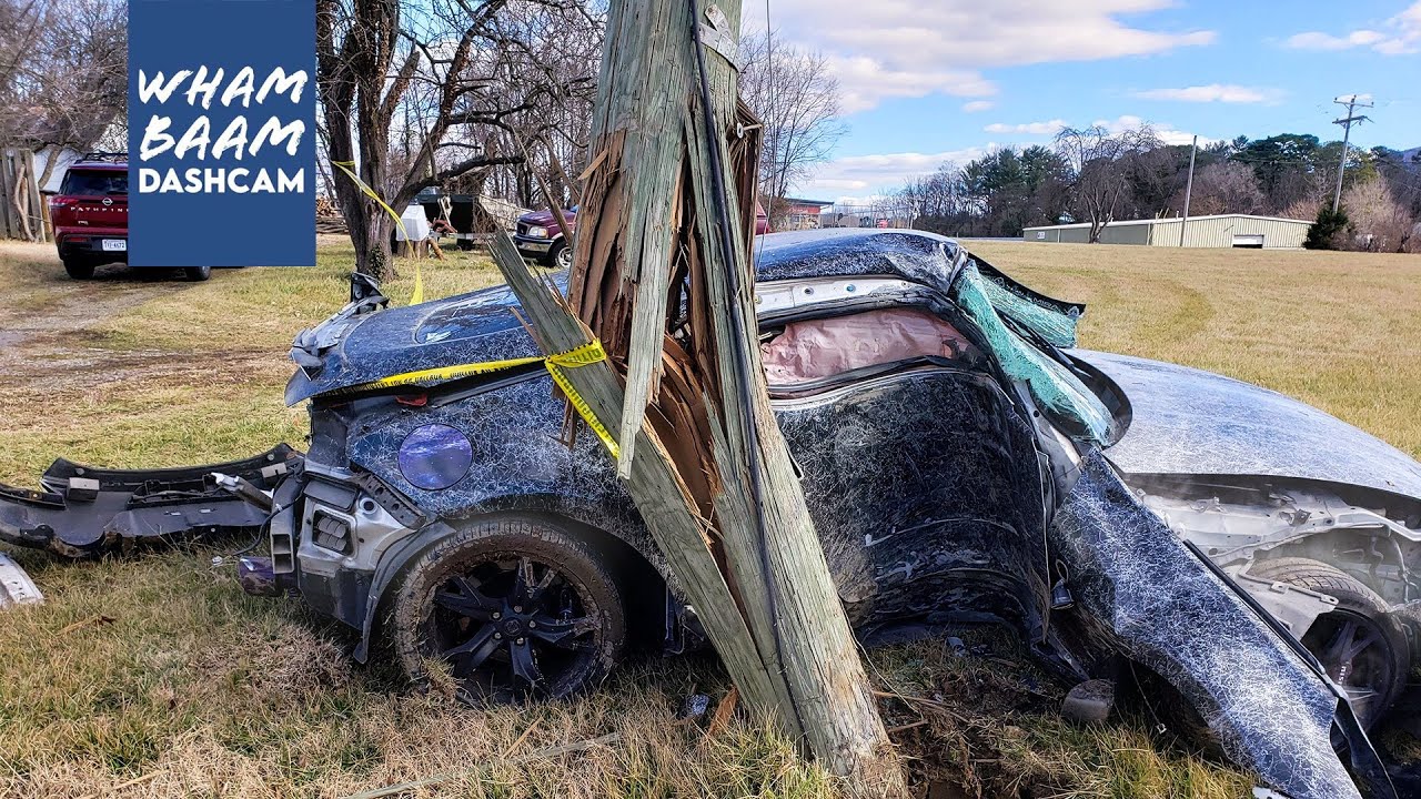 RACING NISSAN WRAPS AROUND POWER POLE
