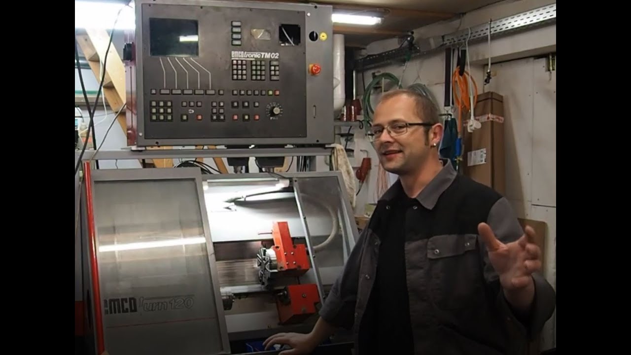 Update EMCO - kurze Vorstellung - uncut -    ( Drehmaschine EMCO Turn 120 )
