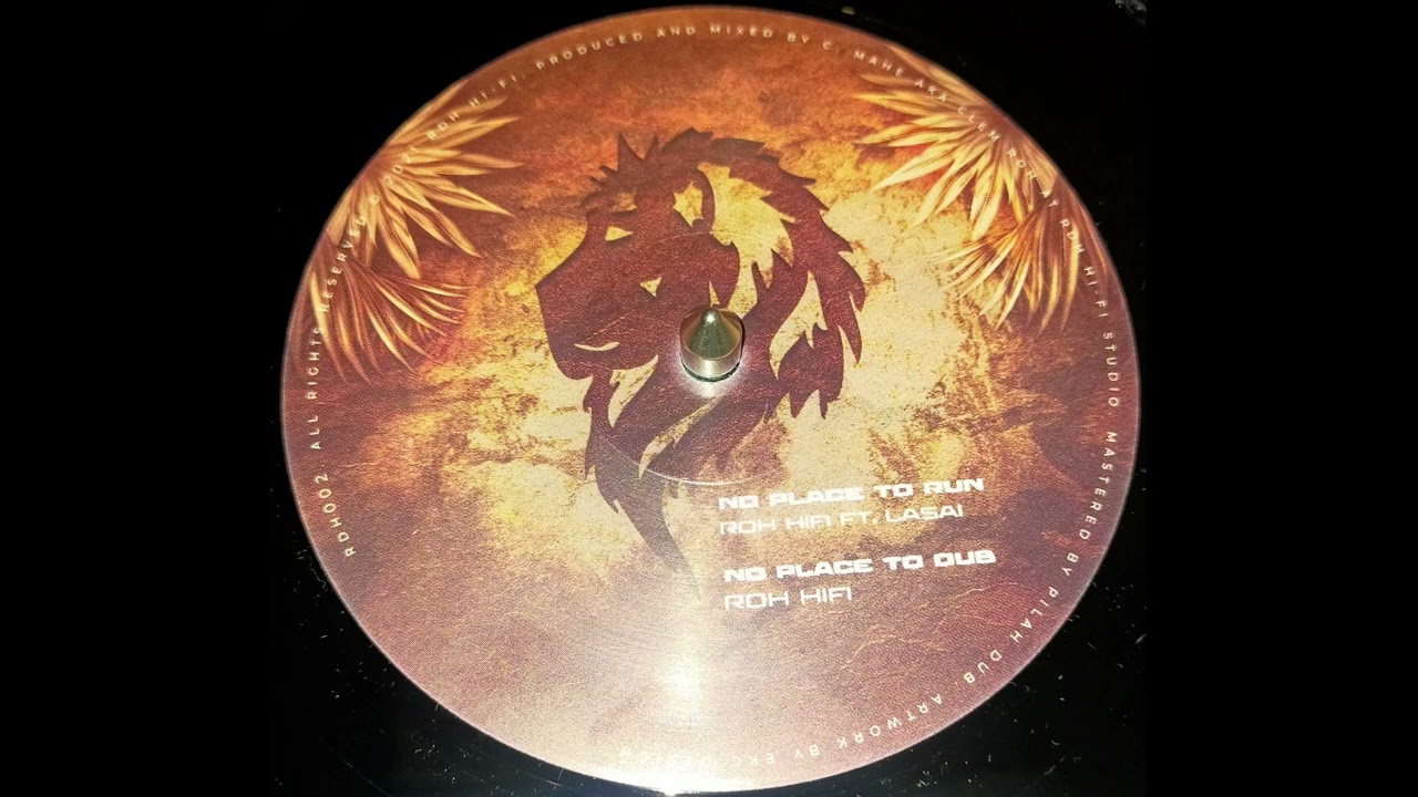 RDH RECORDS - RDH002 - RDH HiFi meets Lasai - No Place To Run + No Place To Dub (12")