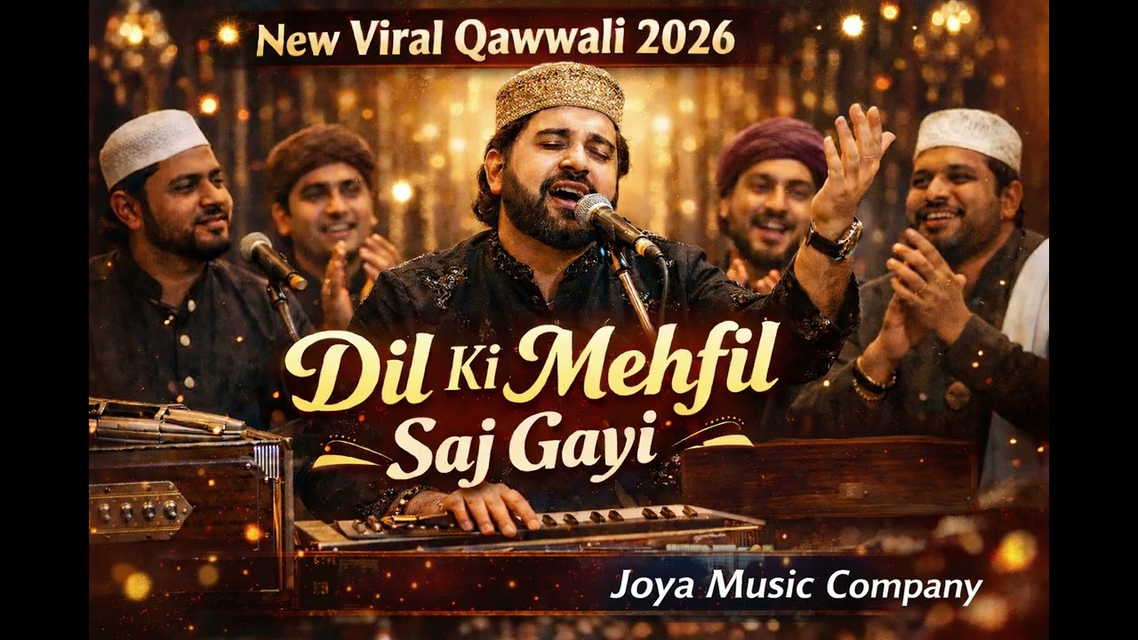 Dil Ki Mehfil Saj Gayi | New Sufi Qawwali 2026 | Joya Music Company