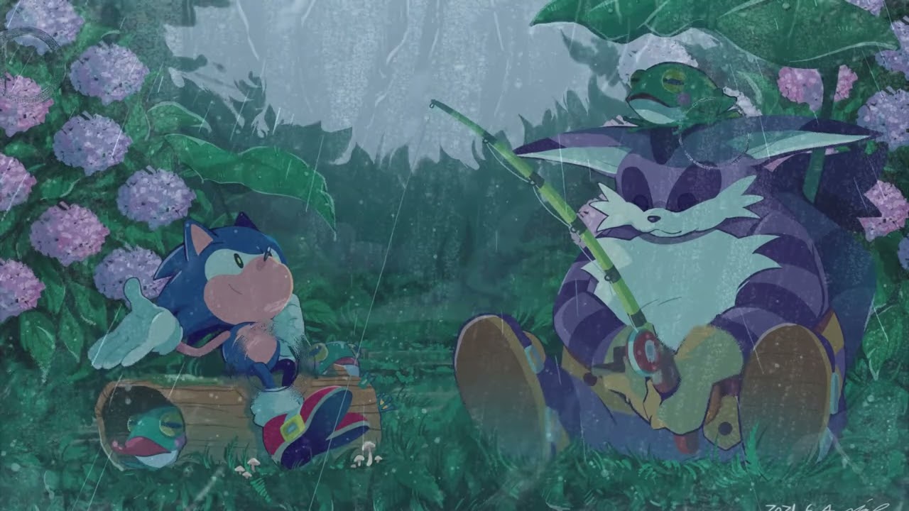 Chill Sonic Music With Rain Compilation