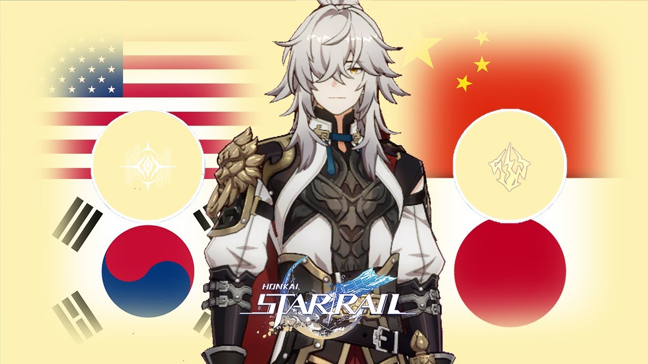 Jing Yuan Voice in 4 Different Languages (Skills & Ultimate) | Honkai: Star Rail Jing Yuan