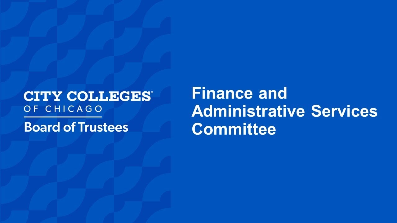 Finance & Administrative Services Committee July 10th, 2025