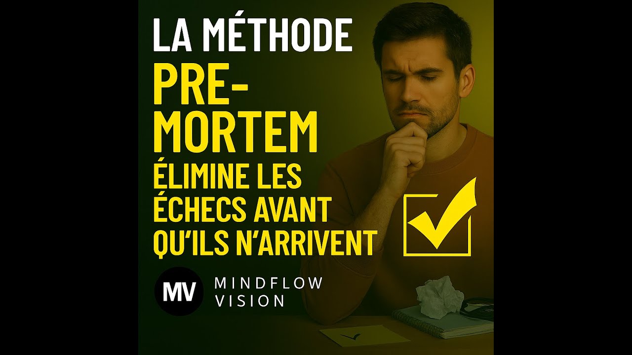 La méthode Pre‑Mortem  élimine les échecs avant qu’ils n’arrivent