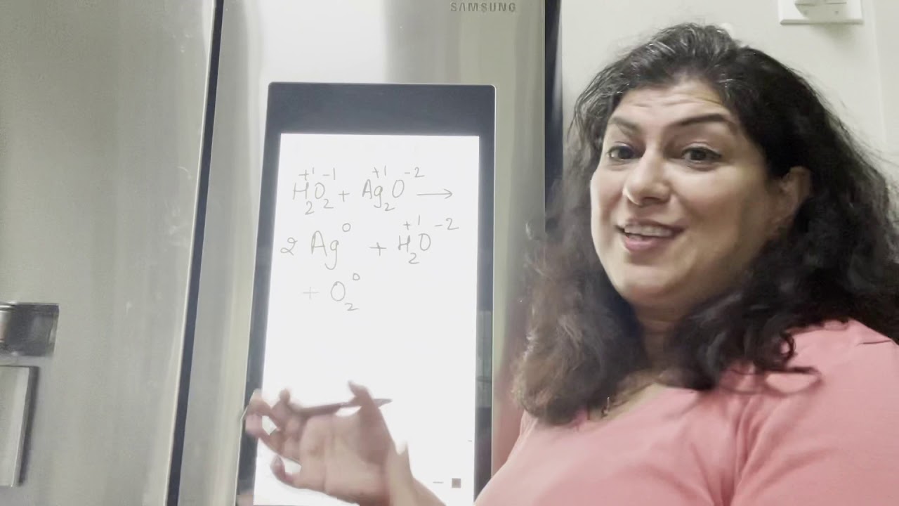 Explaining Redox Reaction between Ag2O and H2O2