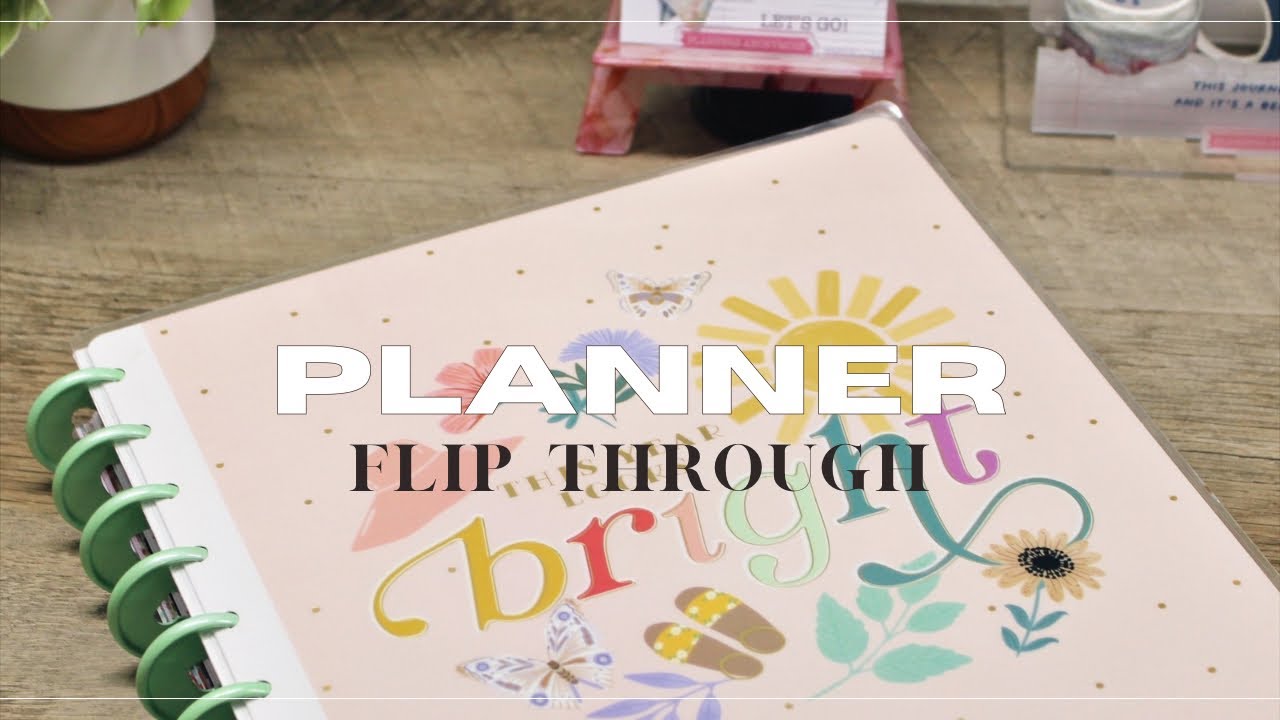 My 2024 Big Happy Planner Flip Through #thehappyplanner #decorativeplanning #plannerflipthrough