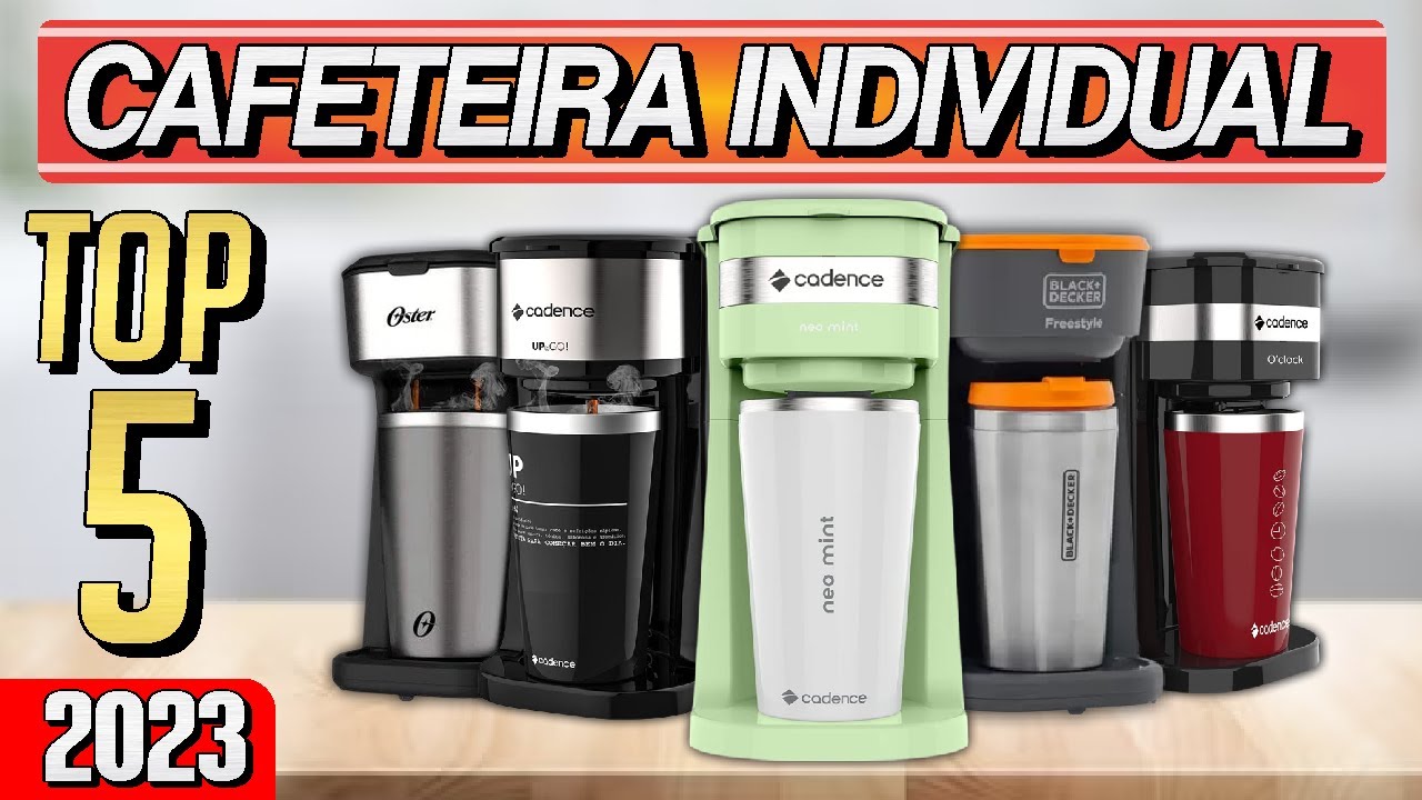 Qual a MELHOR Cafeteira Individual com Copo Térmico em 2023? TOP 5 Custo-Benefício!