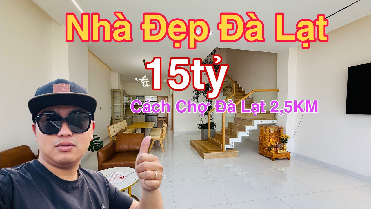 Bán Nhà Gần Hồ Xuân Hương Đà Lạt 15tỷ