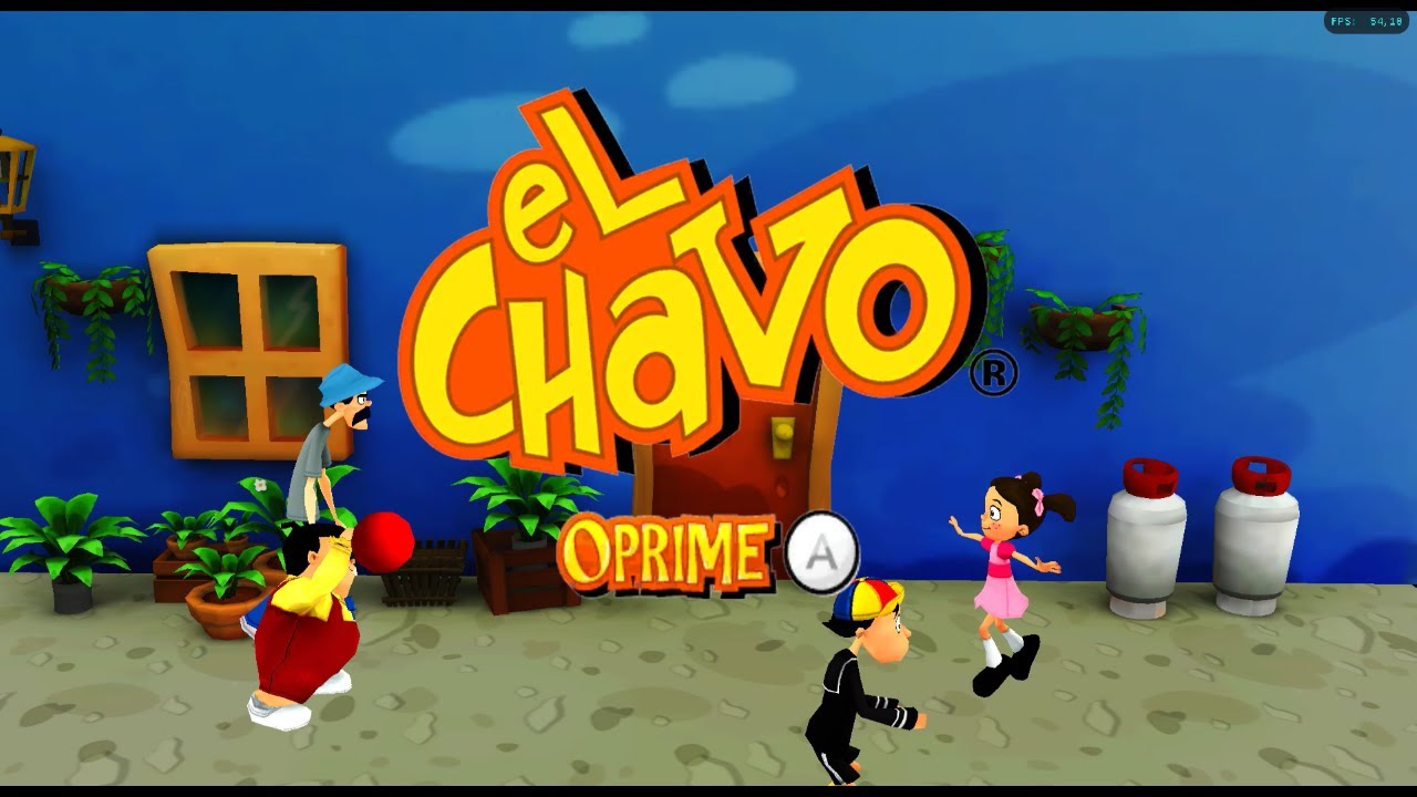 El Chavo (Español Latino) de Nintendo Wii con emulador Dolphin. Gameplay del Modo Copa