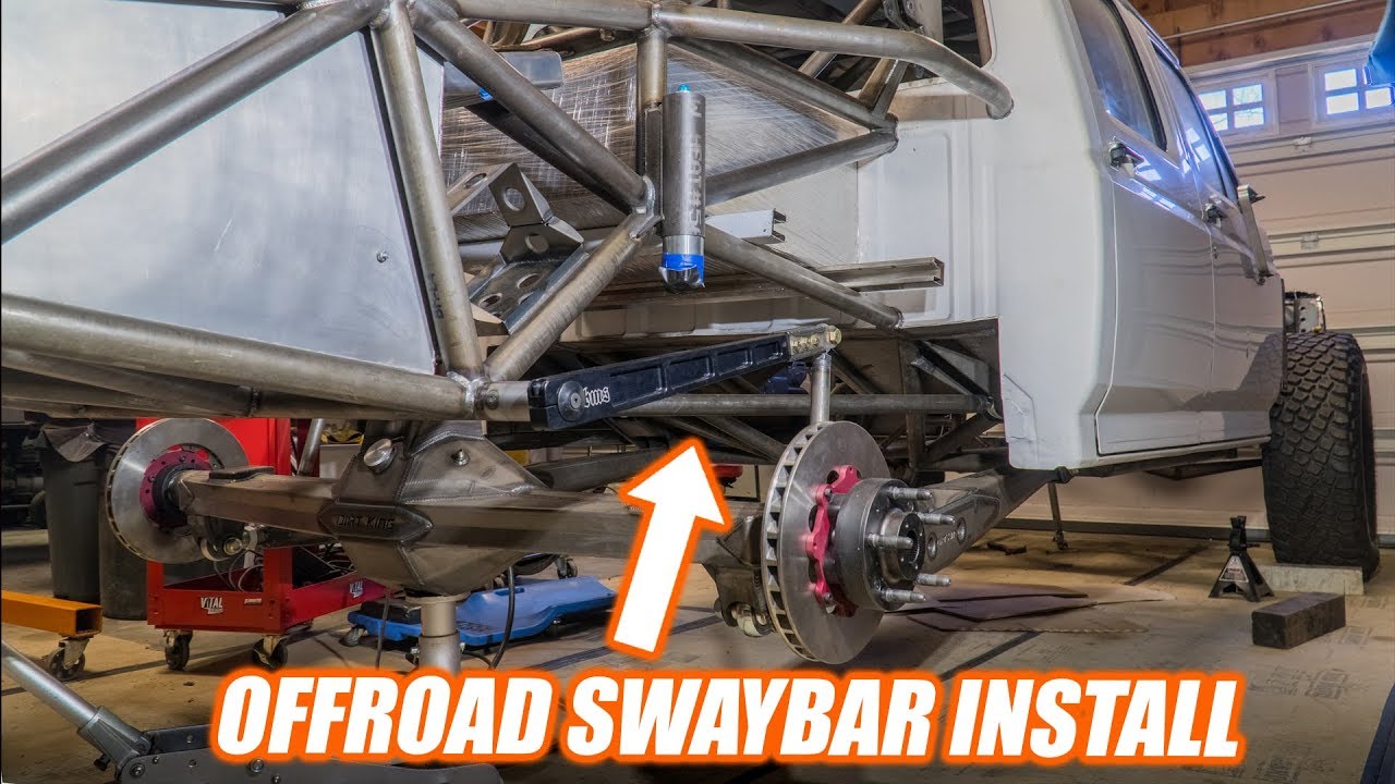 Tube Chassis Prerunner gets an INSANE Sway Bar Setup!
