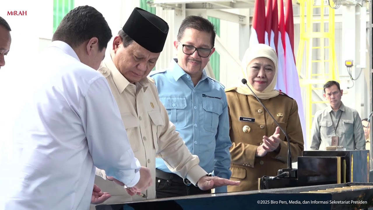 LIVE: Peresmian Pabrik Pemurnian Logam Mulia PT Freeport Indonesia, Gresik, 17 Maret 2025
