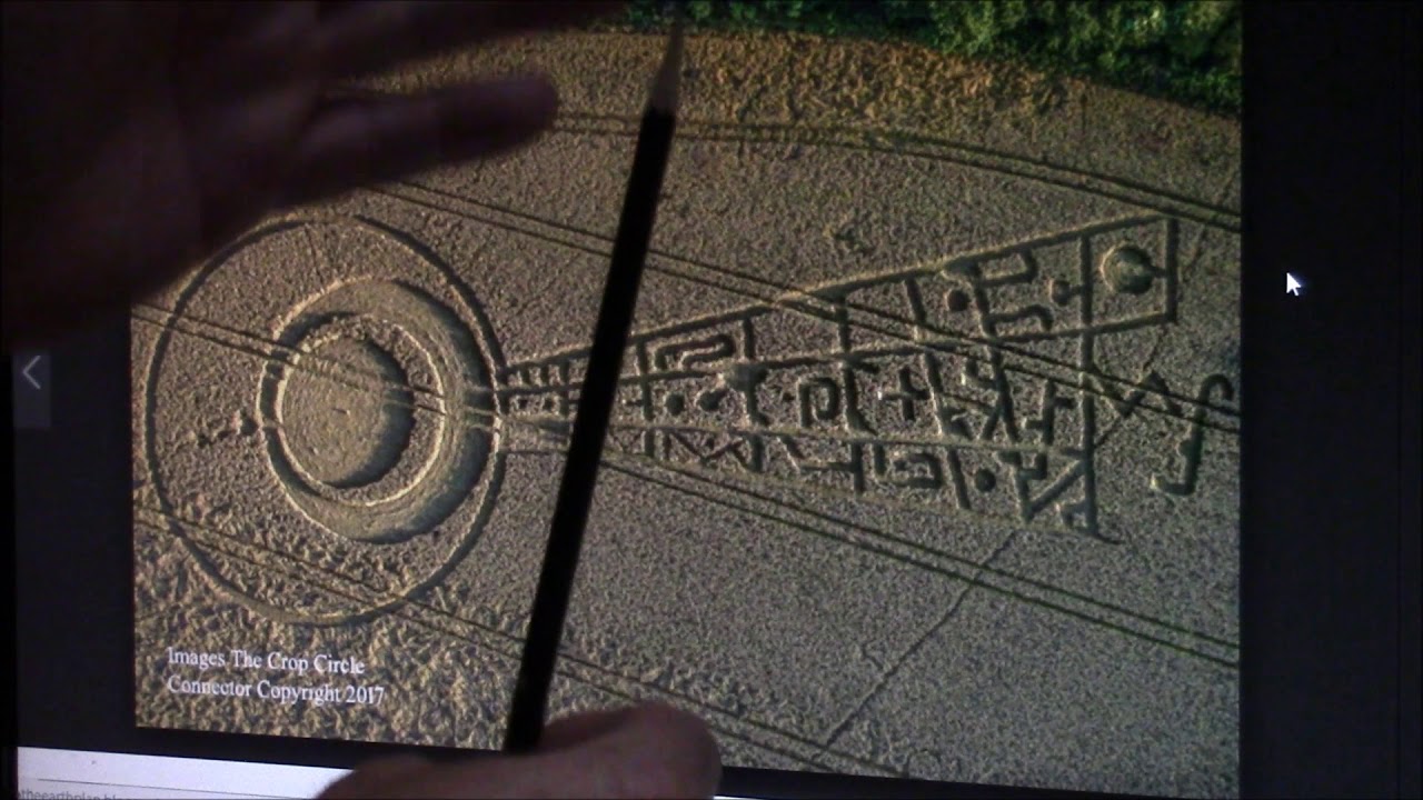 Message in this crop circle Explained