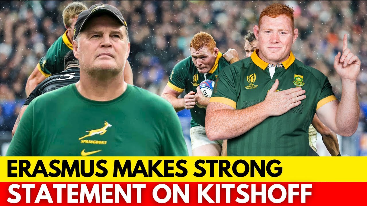 🚨Rassie Erasmus Talks About Kitshoff and His Shocking Retirement! | SPRINGBOKS NEWS