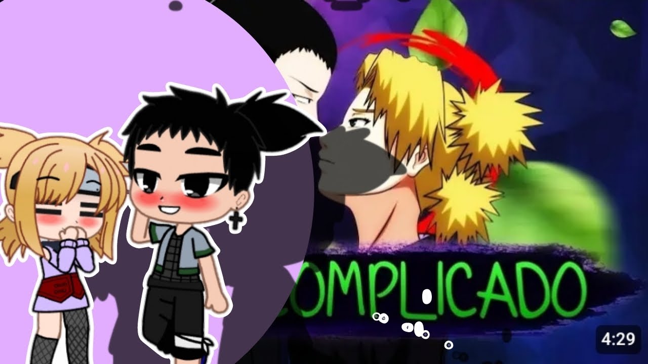 ☁️🌬Casais De Narutos React Ao 🎶Rap  || Amor Complicado || ( felicia rock ) (MHRAP) Gacha Club