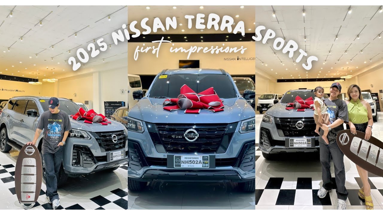 FIRST IMPRESSIONS: BRAND NEW 2025 NISSAN TERRA SPORTS IN STEALTH GRAY