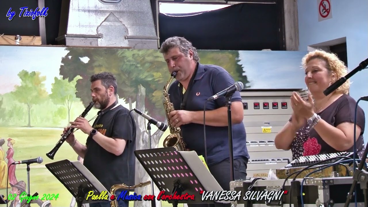 RAVENNA valzer di Casadei eseguito dall'orchestra VANESSA SILVAGNI al PAELLADAY