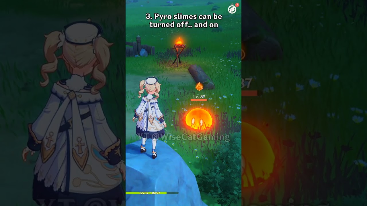 Hidden rules of Genshin slimes🤔 