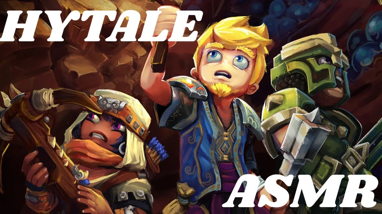 Playing HYTALE and whispering for you || ASMR