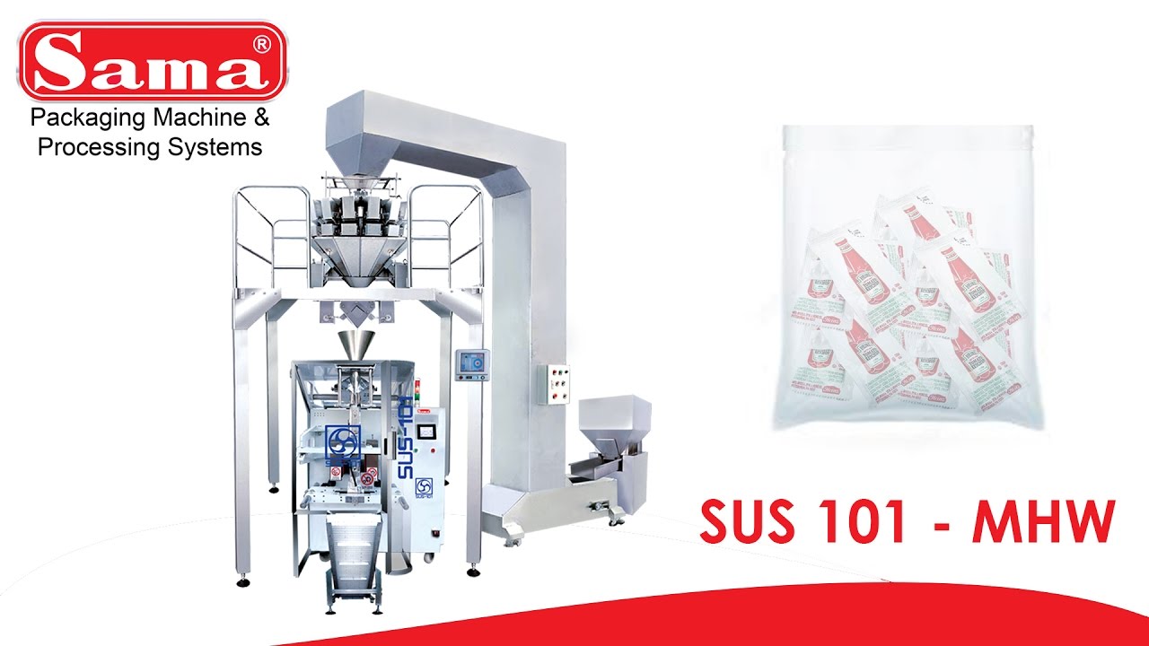 SAMA Ketchup Packing Machine - Uniliver | Sama Engineering