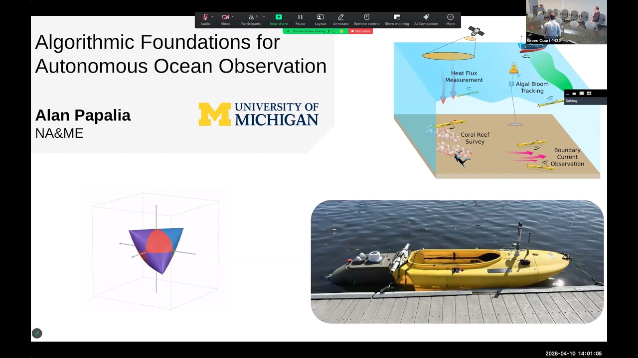 A. Papalia - Assistant Professor of Naval Architecture & Marine Engineering, University of Michigan