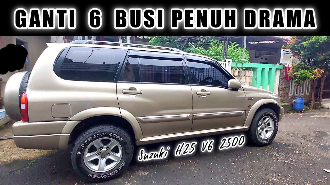 GANTI BUSI Mobil BERMESIN H25 V6 2500 Escudo XL7 | Cara Yang Benar