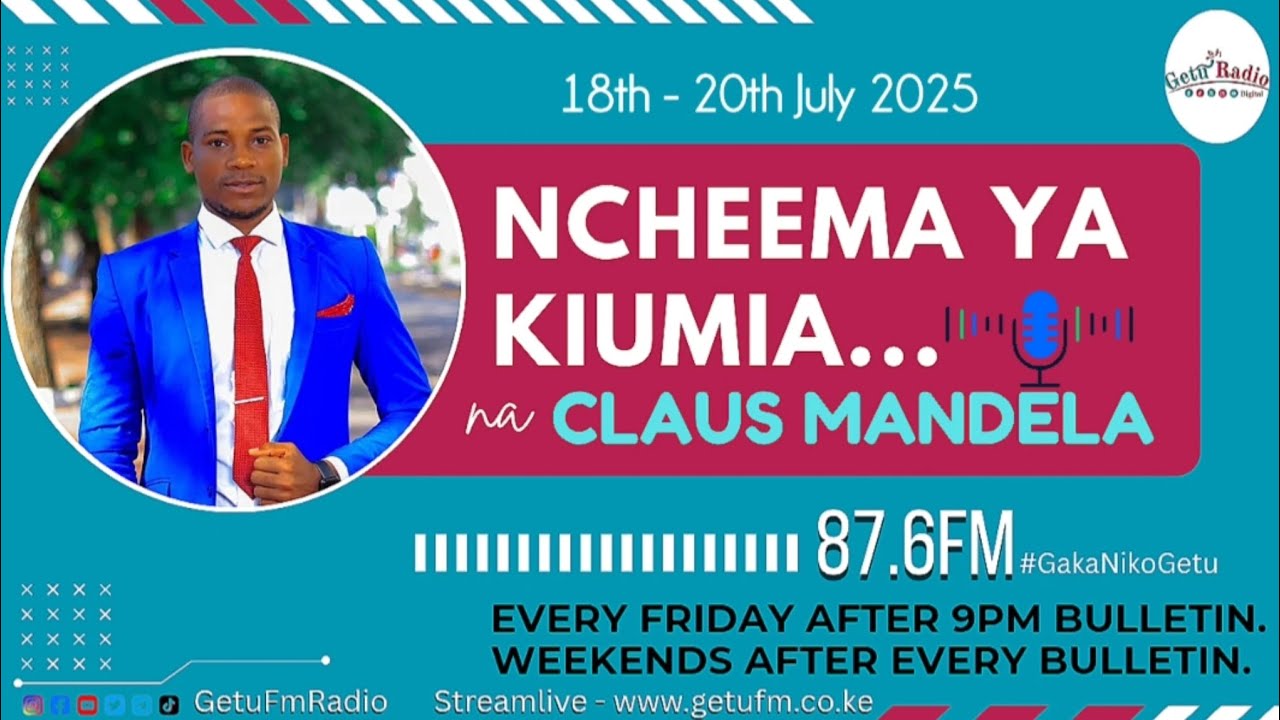 NCHEEMA YA KIUMIA 18TH-20TH 2025 NA CLAUS MANDELA WA MUTHITU