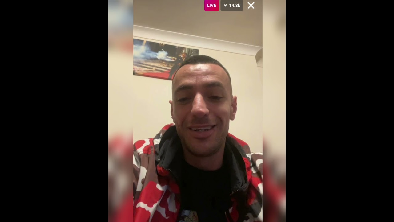 Stresi flet per rrahjen e Kozakut Live ne Instagram