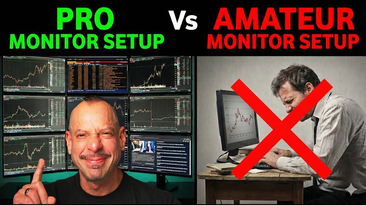 The Truth About Monitor Setups for Trading: Amateur vs. Pro
