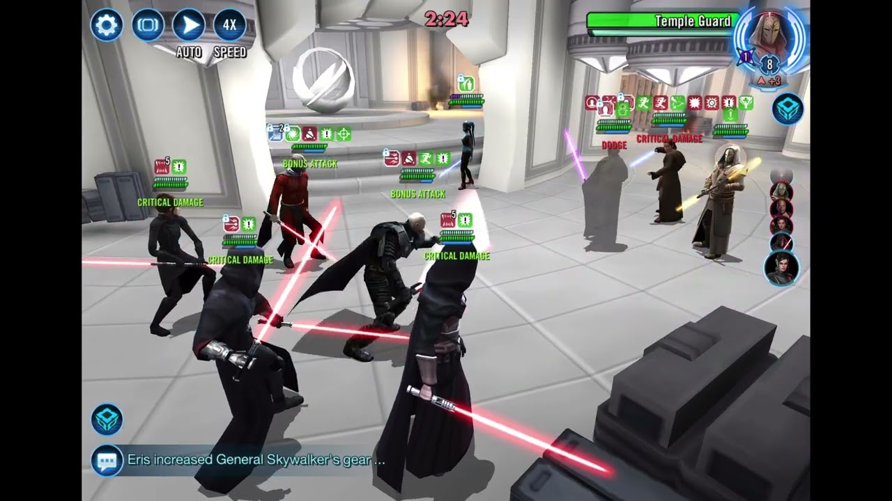 5v5 GAC - Darth Malgus vs JMMW (FAIL), CLS vs JMMW cleanup