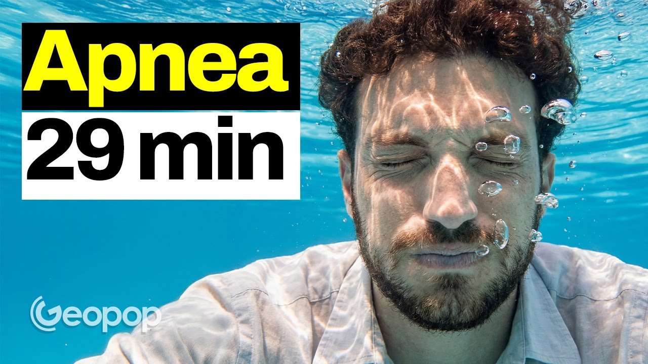 ¿Cómo aguantar la respiración durante 29 minutos y 3 segundos? La ciencia detrás del récord