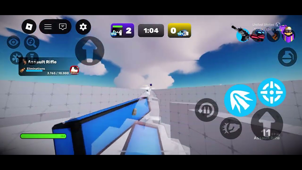 1v1ing a fan