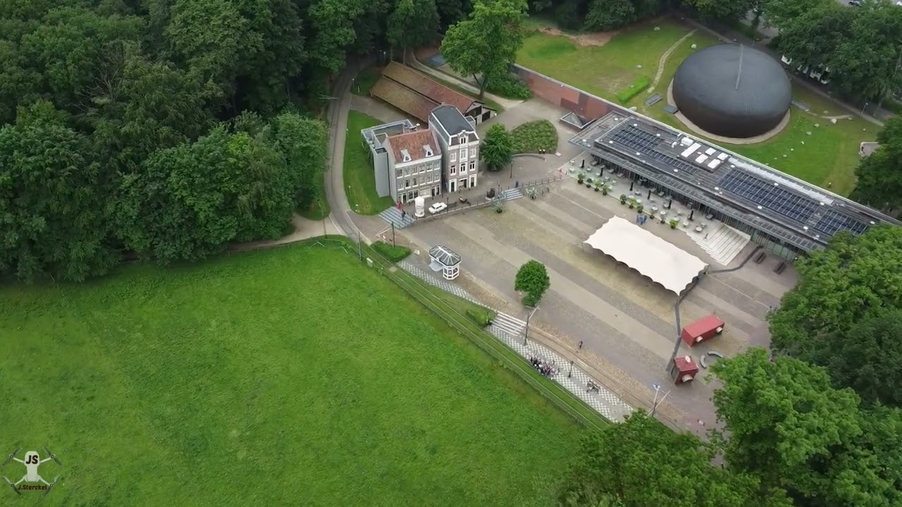 Top view off the Openlucht Museum Arnhem 24-5-2024