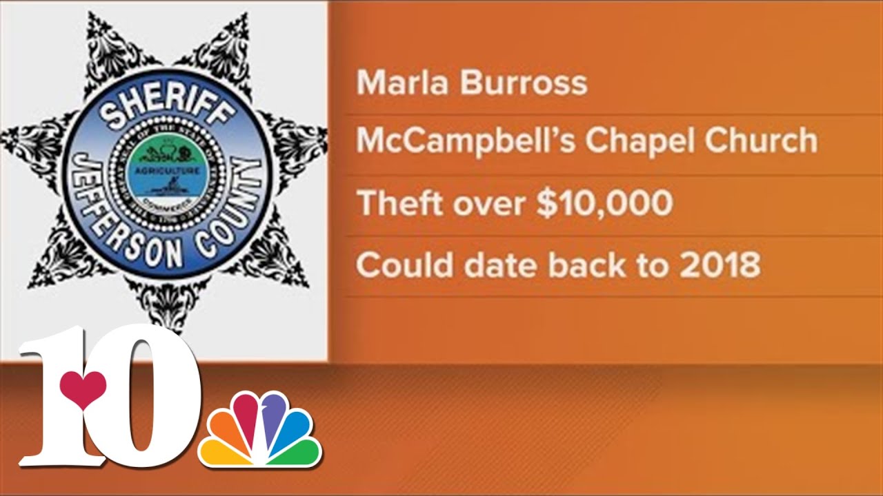JCSO: Church treasurer arrested after embezzling from cemetery fund