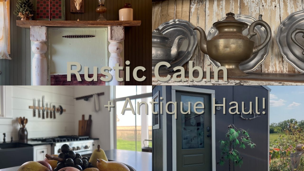 Antique Treasures And A Primitive Cabin Tour | Family & Fort Worth Adventures
