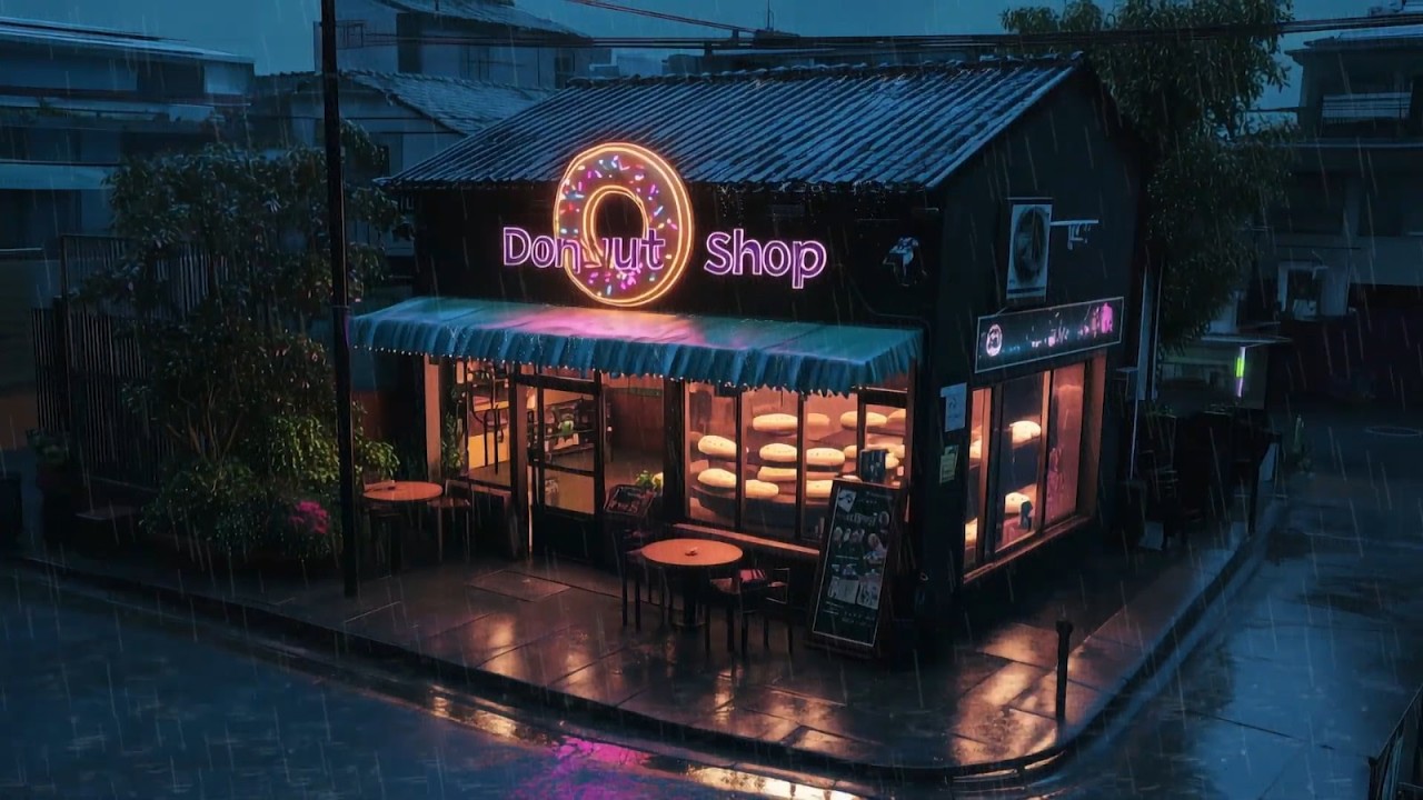 Caffe Daily Lofi Hip Hop Radio | Study Beats, Chill Vibes, Deep Focus - Rain Ambience