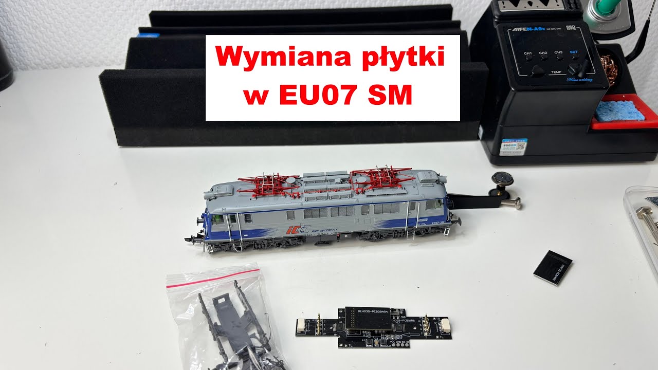 EXTRA! Wymiana płytki w EU07 SM