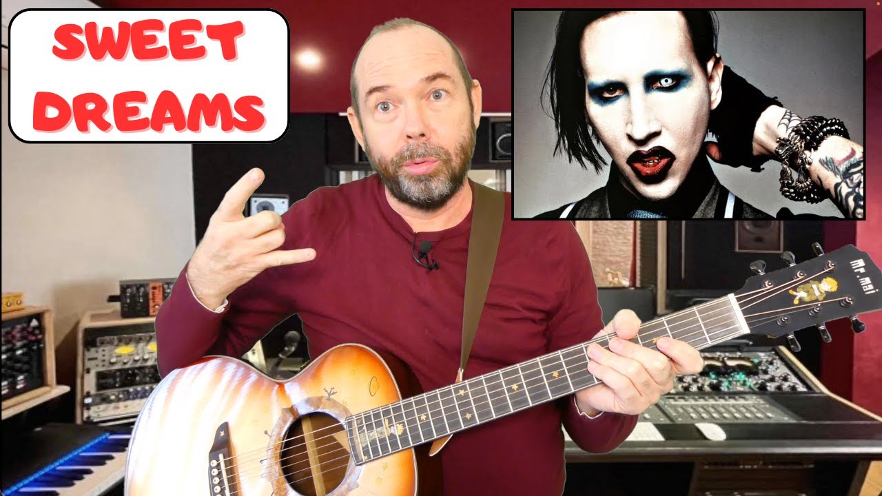 TUTO GUITARE - SWEET DREAMS (Marilyn Manson/Eurythmics) avec tab