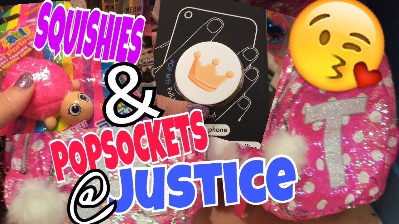 JUSTICE SHOPPING VLOG | NEW SQUISHIES and POPSOCKETS