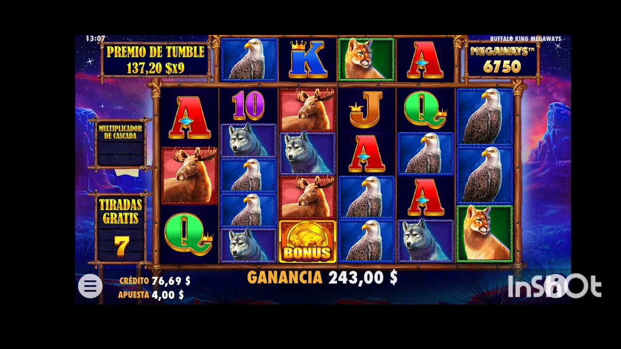 BUFFALO KING MEGAWAYS. Compra de bonus + Gran Ganancia 🤑☘️🤑☘️🤑 