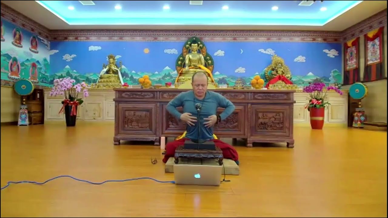 【跟隨索南上師晨練呼吸瑜伽禪修】暢通氣脈 健康身心 助益禪修