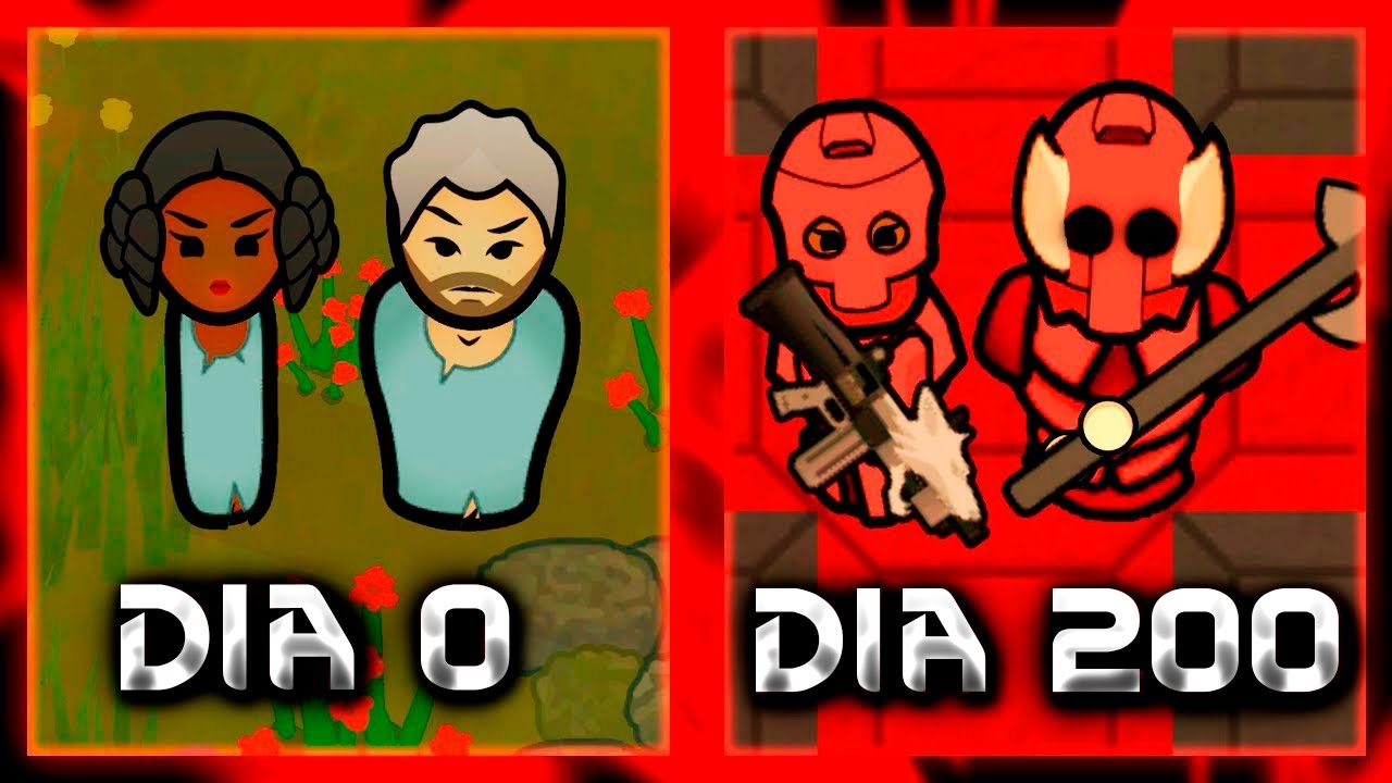 Pasé 200 DIAS como un VAMPIRO en RIMWORLD