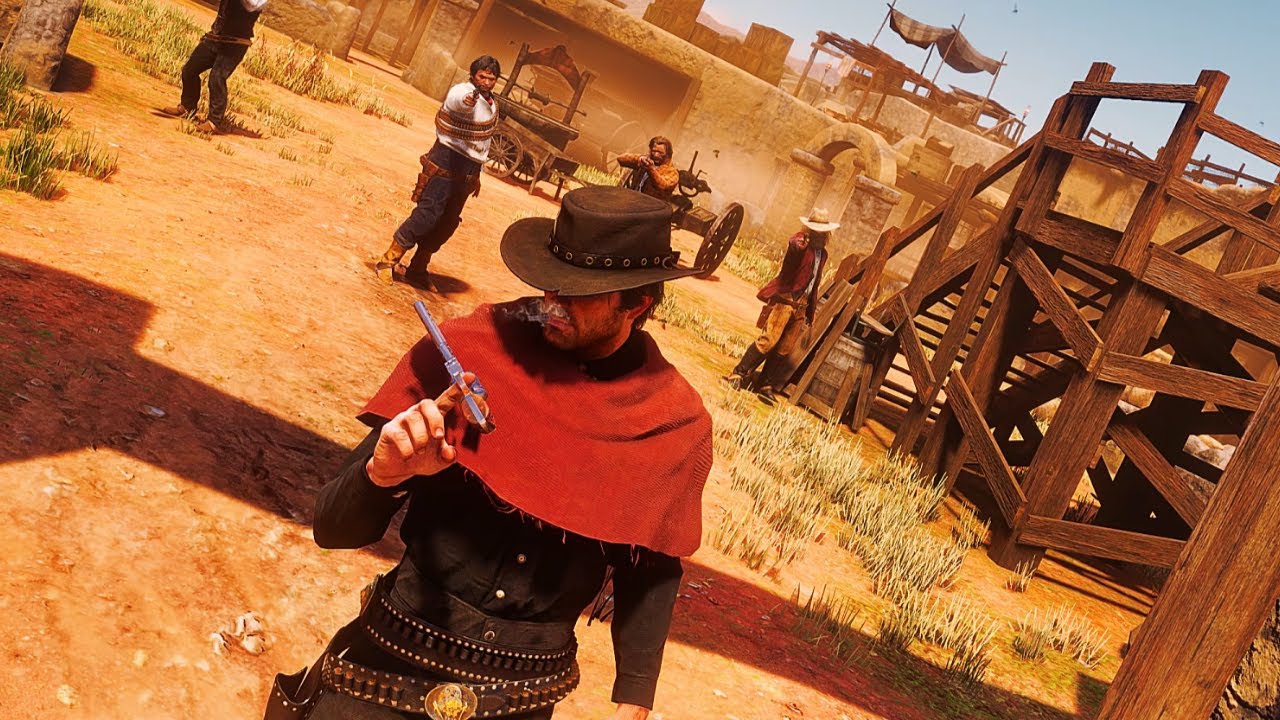 Уничтожаем все убежища банд - Red Dead Redemption 2 [Без &laquo;Меткого глаза&raquo; - Без лечения]