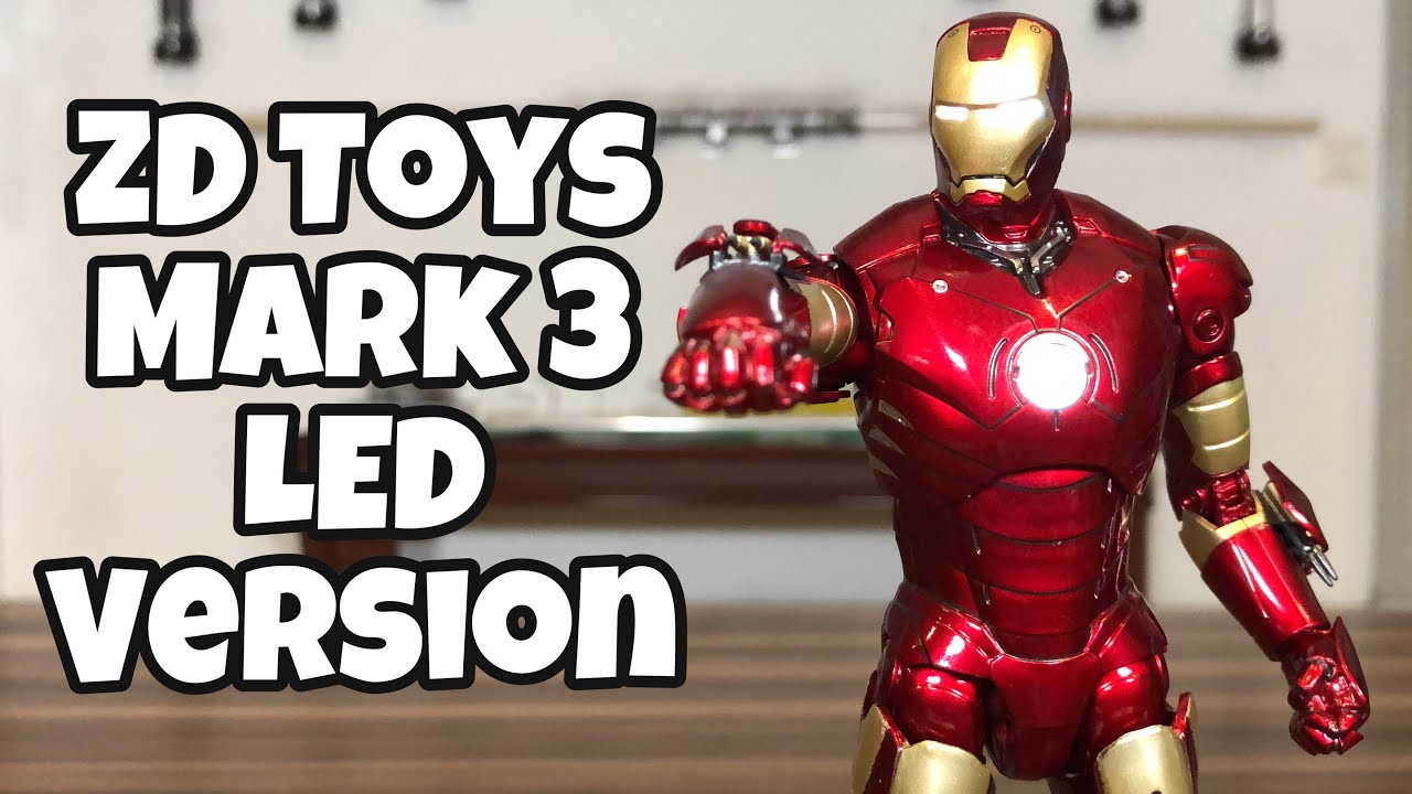 [ENG SUB] ZD Toys Mark 3 versi baru bisa nyala!!! Plus comparison