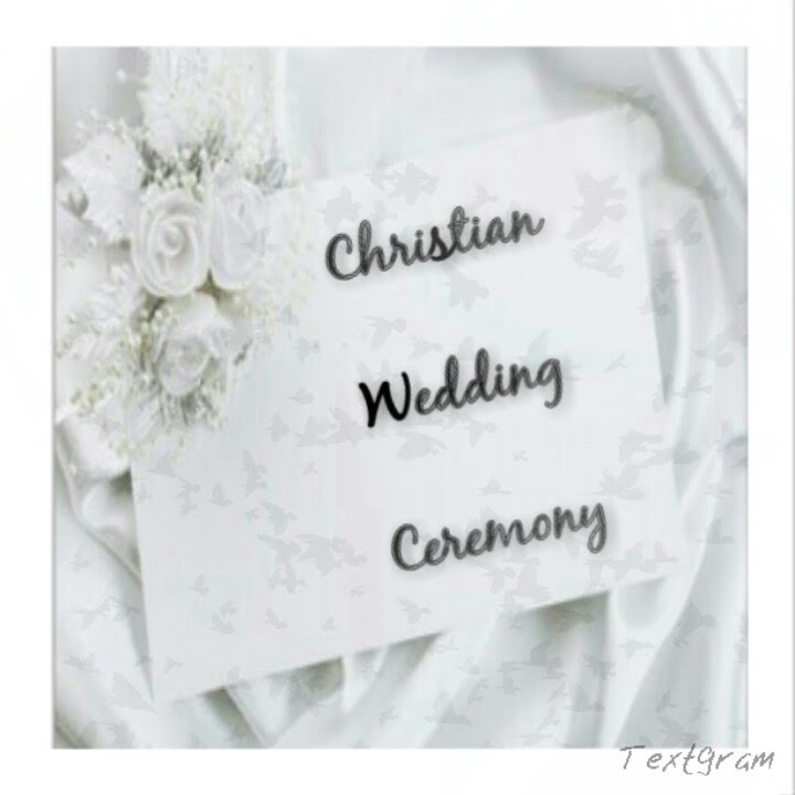 Traditional Christian Wedding Ceremony