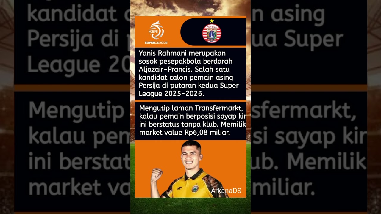 yanis rahmani ke persija