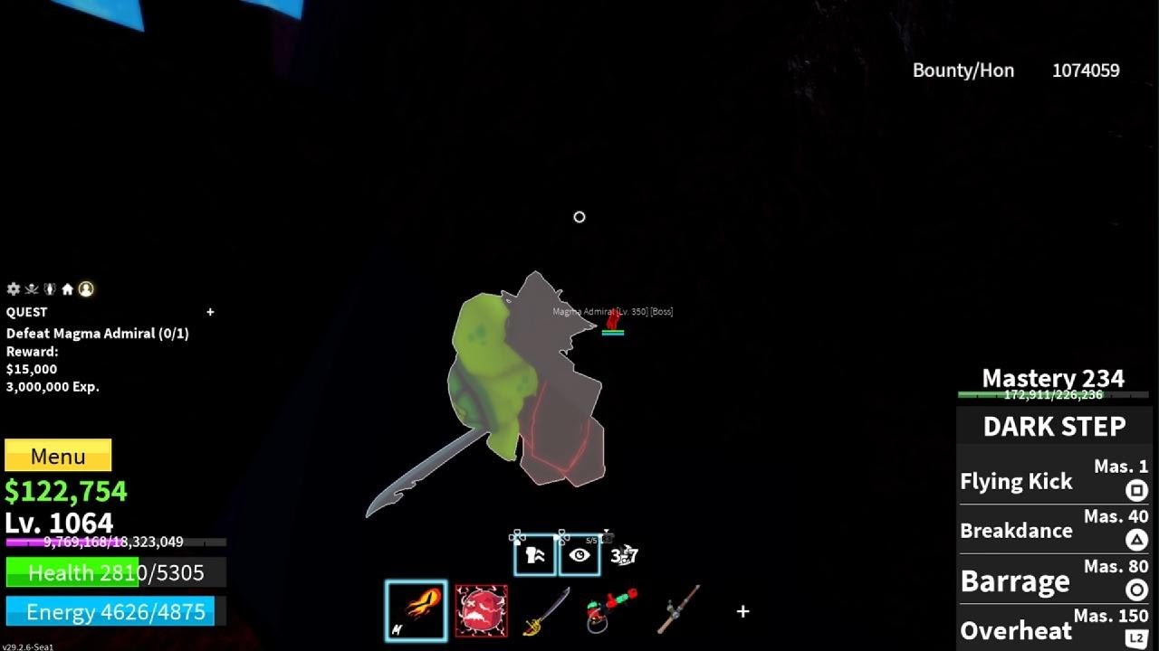 Grinding magma village for some money #bloxfruits #Roblox #fight #chill