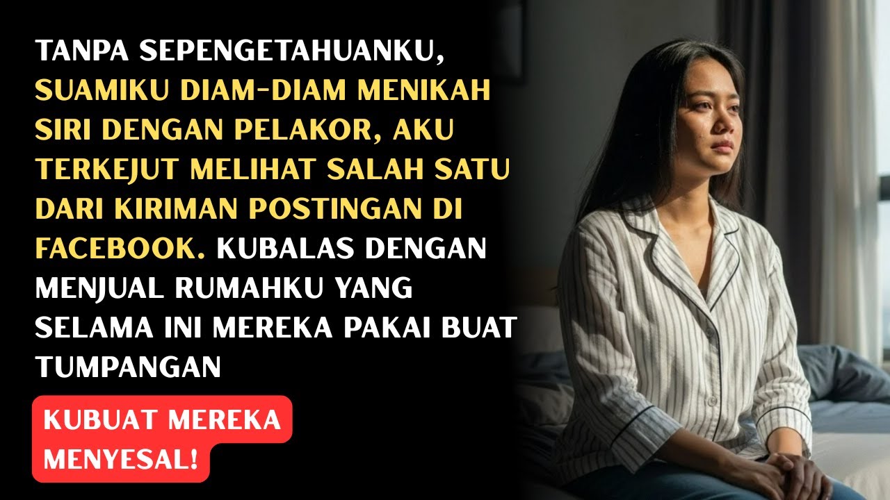 DIAM DIAM DIDUAKAN SUAMI DENGAN PELAKOR, TANPA MEREKA TAU RUMAH TUMPANGAN MEREKA SUDAH KUJUAL!