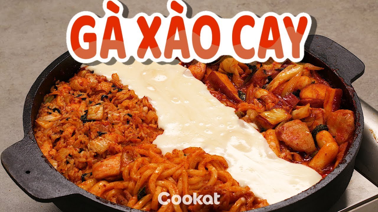 [Cookat Việt Nam] GÀ XÀO CAY