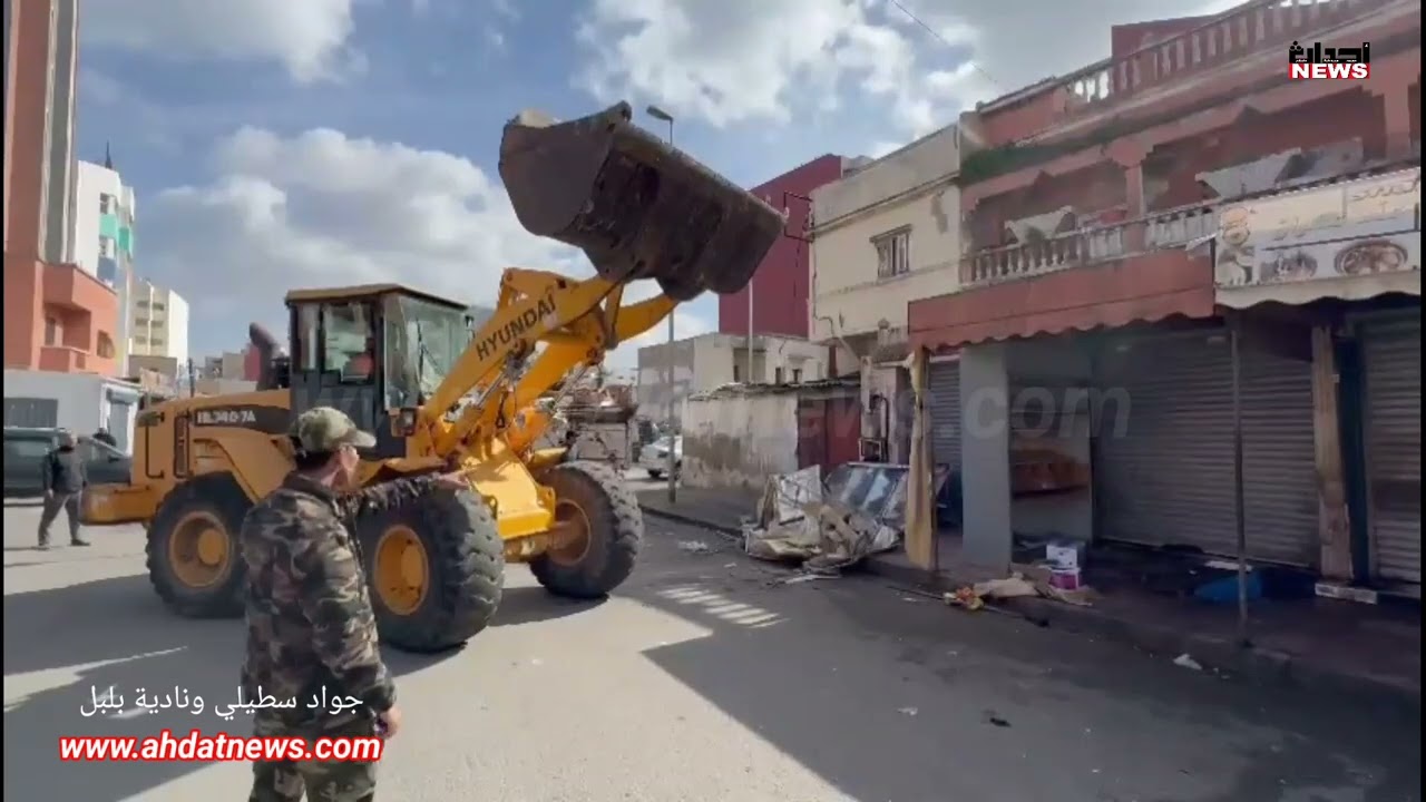 عين السبع بالدار البيضاء حملة على إحتلال الملك العمومي