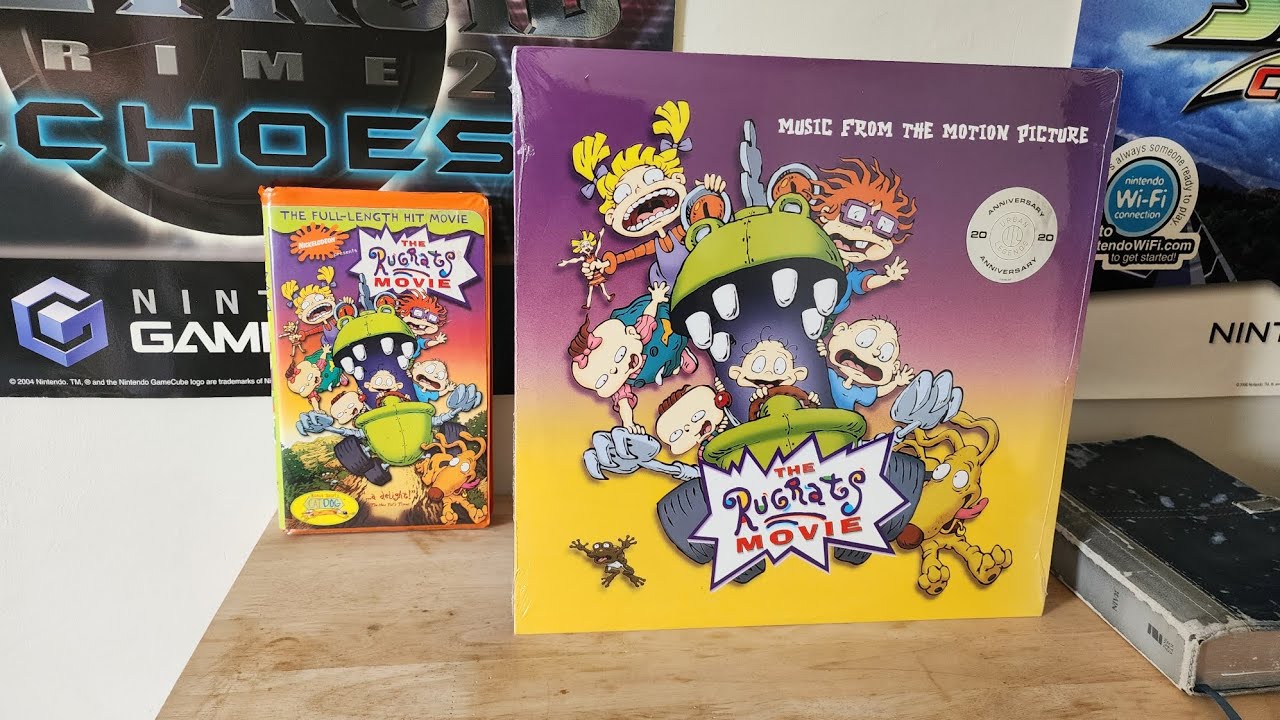 Распаковка винилового саундтрека к фильму «Rugrats Movie» к 20-летию! Счастливого Рождества!